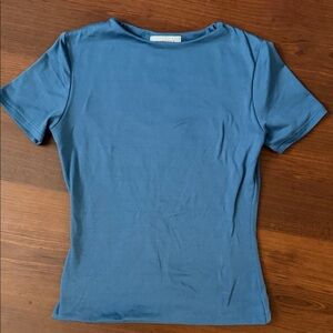 Soft short sleeve top